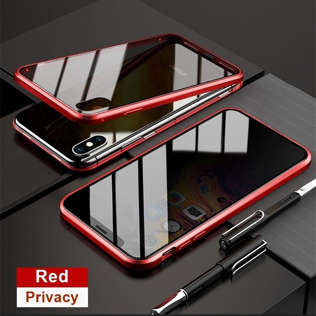 Anti-Spy Tempered Glass Iphone Case