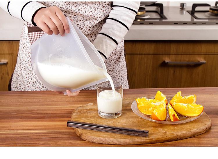 Silicone Reusable Food Bag