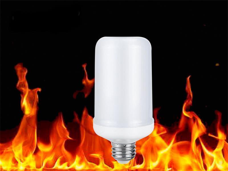 LED Flame Effect Fire Light Bulb Lamp