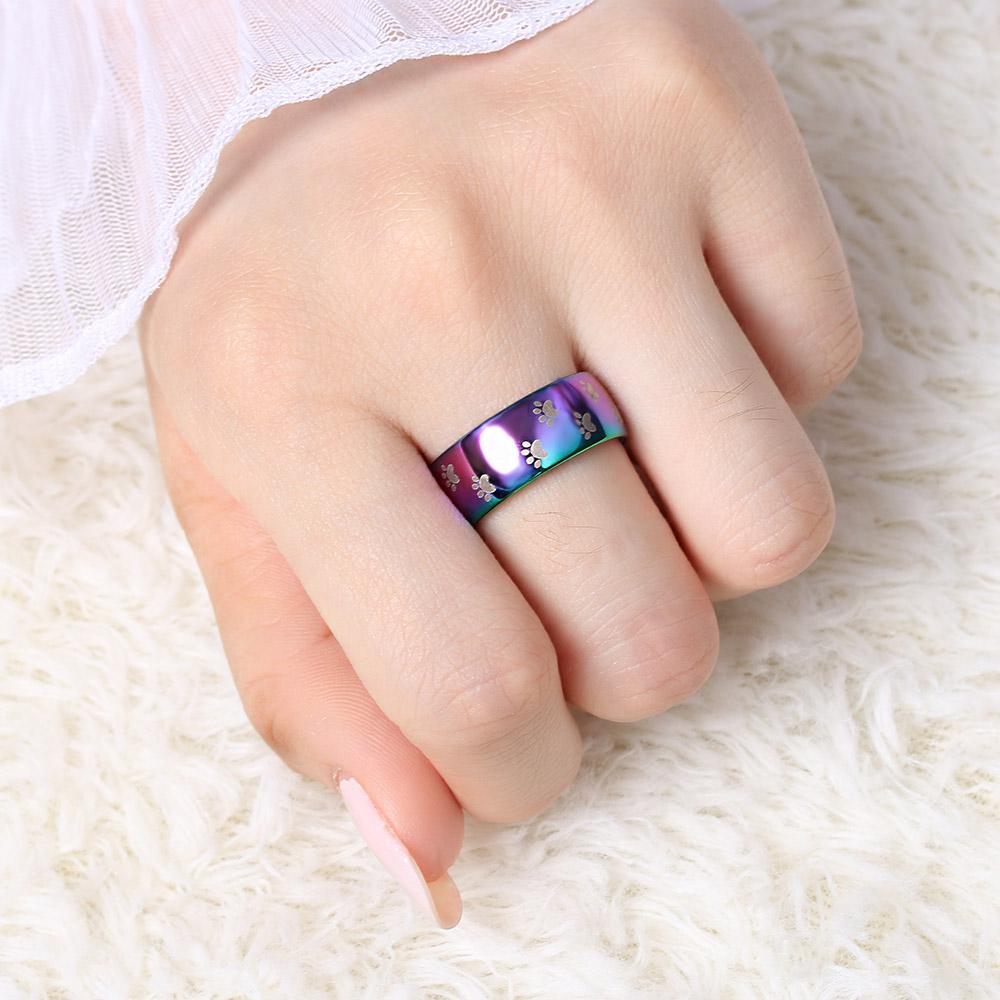 Rainbow Dog/Cat Ring